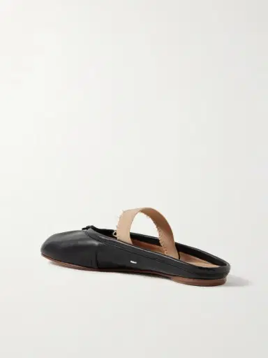 Maison Margiela Tabi Frayed Split-toe Leather Ballet Flats | Thumbnail 3 Maison Margiela Tabi Frayed Split-toe Leather Ballet Flats | Thumbnail 3