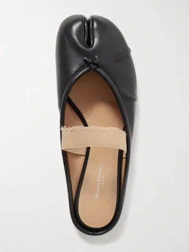 Maison Margiela Tabi Frayed Split-toe Leather Ballet Flats | Thumbnail 5 Maison Margiela Tabi Frayed Split-toe Leather Ballet Flats | Thumbnail 5