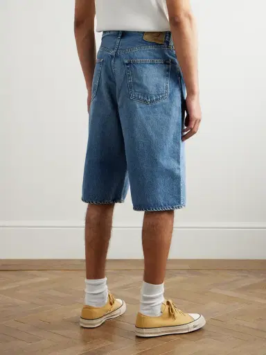 OrSlow Super Dad's Wide-Leg Denim Shorts - Men | Thumbnail 4 OrSlow Super Dad's Wide-Leg Denim Shorts - Men | Thumbnail 4
