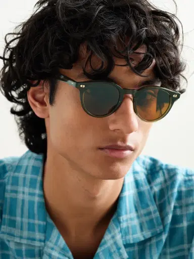 Garrett Leight California Optical Clune X Sun Round-Frame Acetate Sunglasses - Men | Thumbnail 2 Garrett Leight California Optical Clune X Sun Round-Frame Acetate Sunglasses - Men | Thumbnail 2