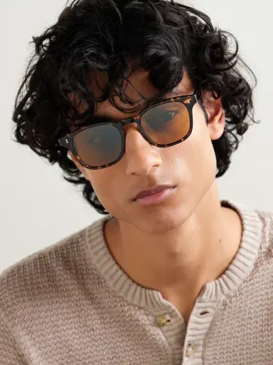 Garrett Leight California Optical Ace II Sun D-Frame Tortoiseshell Acetate Sunglasses - Men | Thumbnail 2 Garrett Leight California Optical Ace II Sun D-Frame Tortoiseshell Acetate Sunglasses - Men | Thumbnail 2