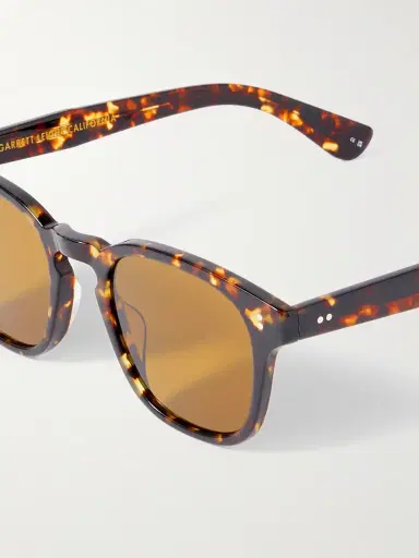 Garrett Leight California Optical Ace II Sun D-Frame Tortoiseshell Acetate Sunglasses - Men | Thumbnail 3 Garrett Leight California Optical Ace II Sun D-Frame Tortoiseshell Acetate Sunglasses - Men | Thumbnail 3