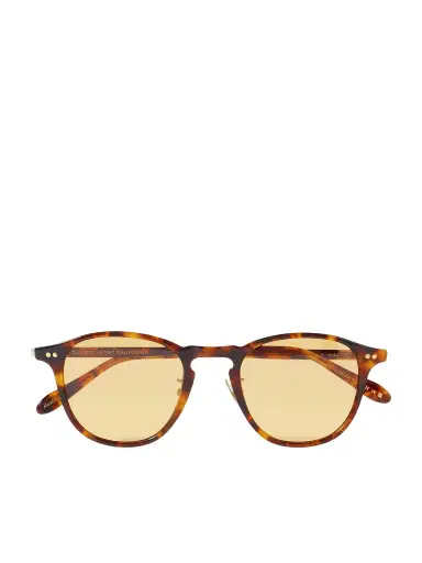 Garrett Leight California Optical Hampton J Sun Round-Frame Tortoiseshell Acetate Sunglasses - Men | Thumbnail 1 Garrett Leight California Optical Hampton J Sun Round-Frame Tortoiseshell Acetate Sunglasses - Men | Thumbnail 1