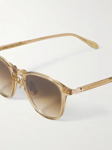 Garrett Leight California Optical Hampton J Sun Round-Frame Acetate Sunglasses - Men | Thumbnail 3 Garrett Leight California Optical Hampton J Sun Round-Frame Acetate Sunglasses - Men | Thumbnail 3