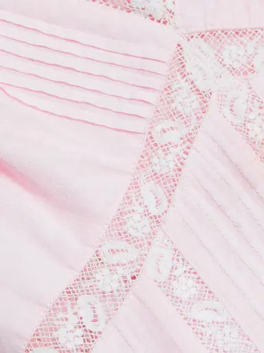 LoveShackFancy Women's Docila Cotton Minidress - Pink | Thumbnail 7 LoveShackFancy Women's Docila Cotton Minidress - Pink | Thumbnail 7