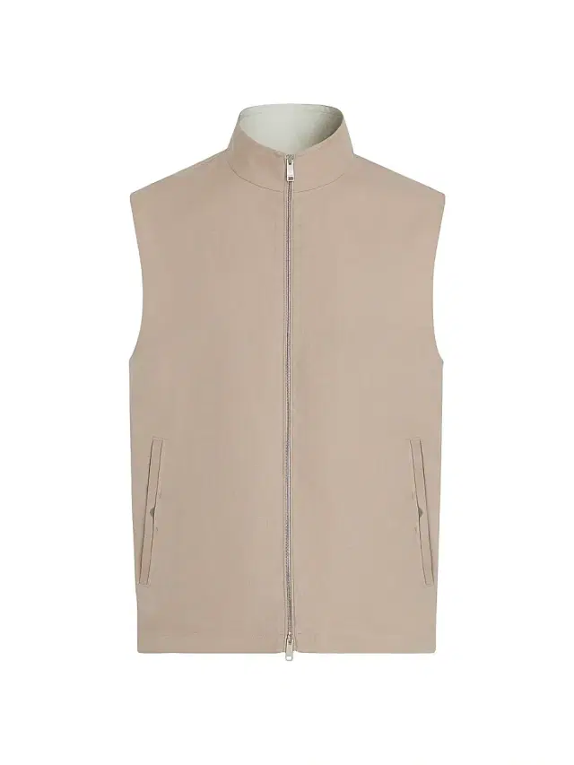 Men's Oasi Lino Vest - Light Taupe Men's Oasi Lino Vest - Light Taupe