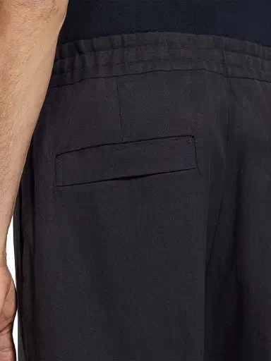 Zegna Men's Oasi Lino Flower Flat Front Pants | Thumbnail 5 Zegna Men's Oasi Lino Flower Flat Front Pants | Thumbnail 5