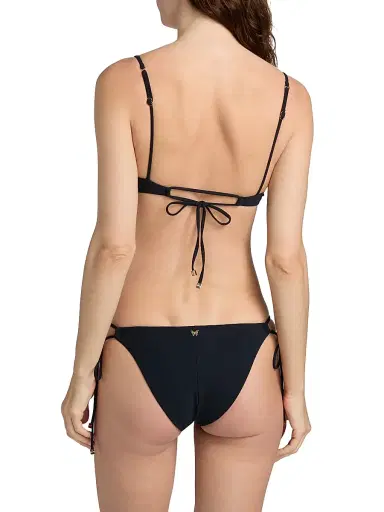 Kiki de Montparnasse Women's Self-Tie Demi Bikini Top - French Navy - Size Large | Thumbnail 4 Kiki de Montparnasse Women's Self-Tie Demi Bikini Top - French Navy - Size Large | Thumbnail 4