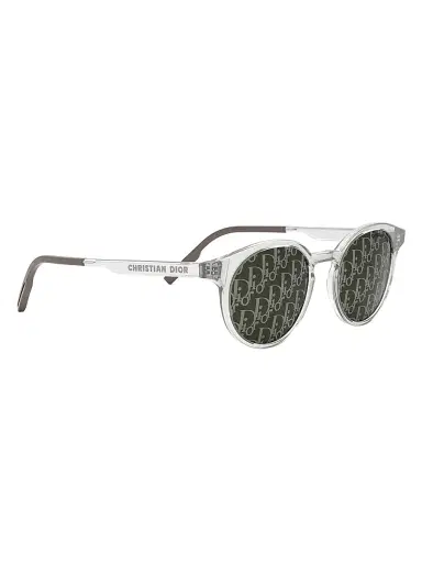 Dior Men's DiorTag R1I 49MM Round Sunglasses - Grey Silver Grey | Thumbnail 8 Dior Men's DiorTag R1I 49MM Round Sunglasses - Grey Silver Grey | Thumbnail 8