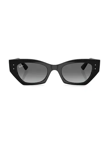 Ray-Ban Women's RB4430 Zena 52MM Geometric Sunglasses - Black | Thumbnail 2 Ray-Ban Women's RB4430 Zena 52MM Geometric Sunglasses - Black | Thumbnail 2