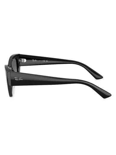 Ray-Ban Women's RB4430 Zena 52MM Geometric Sunglasses - Black | Thumbnail 3 Ray-Ban Women's RB4430 Zena 52MM Geometric Sunglasses - Black | Thumbnail 3