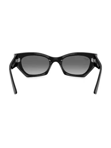 Ray-Ban Women's RB4430 Zena 52MM Geometric Sunglasses - Black | Thumbnail 4 Ray-Ban Women's RB4430 Zena 52MM Geometric Sunglasses - Black | Thumbnail 4