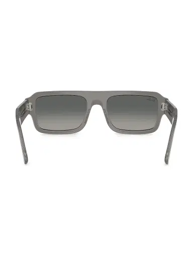 Ray-Ban Men's RB4454 Lukas 53MM Rectangular Sunglasses - Transparent Grey | Thumbnail 3 Ray-Ban Men's RB4454 Lukas 53MM Rectangular Sunglasses - Transparent Grey | Thumbnail 3
