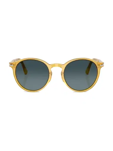 Persol Men's 52MM Round Sunglasses - Yellow Blue | Thumbnail 2 Persol Men's 52MM Round Sunglasses - Yellow Blue | Thumbnail 2