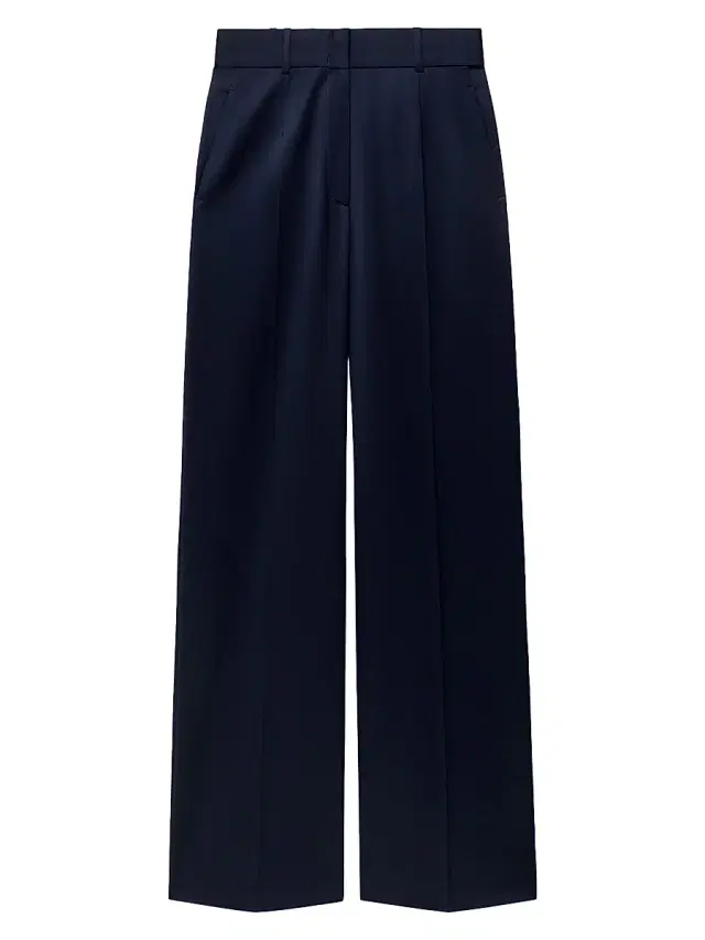 Women's Wide Leg Suit Pants - Navy Women's Wide Leg Suit Pants - Navy