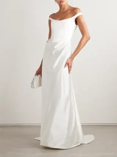 Vivienne Westwood Nova Camille Draped Satin Gown | Thumbnail 2 Vivienne Westwood Nova Camille Draped Satin Gown | Thumbnail 2