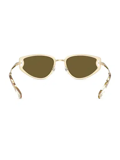 Tory Burch Women's 53MM Cat-Eye Sunglasses - Milky | Thumbnail 4 Tory Burch Women's 53MM Cat-Eye Sunglasses - Milky | Thumbnail 4