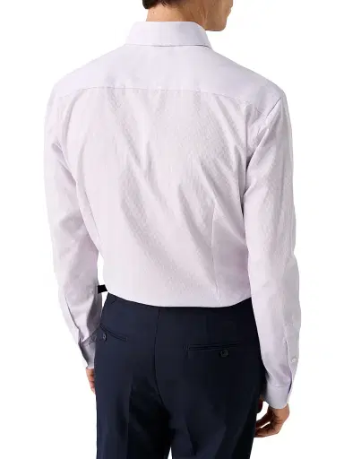 Eton Men's Contemporary-Fit Elevated Stripe Shirt - Pink | Thumbnail 4 Eton Men's Contemporary-Fit Elevated Stripe Shirt - Pink | Thumbnail 4