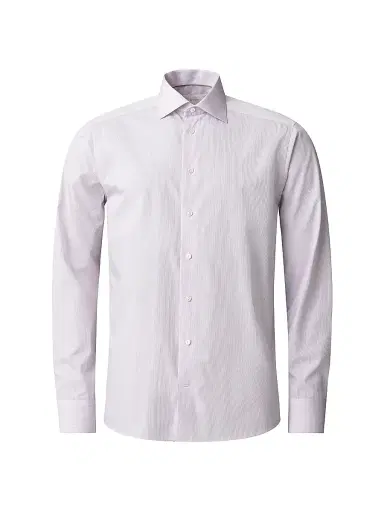 Eton Men's Contemporary-Fit Elevated Stripe Shirt - Pink | Thumbnail 1 Eton Men's Contemporary-Fit Elevated Stripe Shirt - Pink | Thumbnail 1