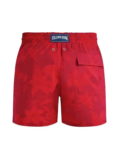 Vilebrequin Men's Flower Power Stretch Swim Shorts - Lipstick - Size XXL | Thumbnail 2 Vilebrequin Men's Flower Power Stretch Swim Shorts - Lipstick - Size XXL | Thumbnail 2