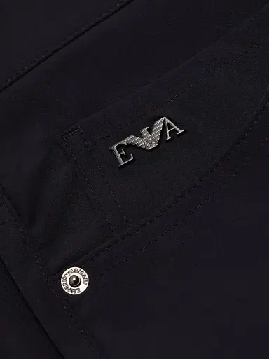 Emporio Armani Men's Techno 5-Pocket Pants - Navy Blue - Size 40 | Thumbnail 7 Emporio Armani Men's Techno 5-Pocket Pants - Navy Blue - Size 40 | Thumbnail 7