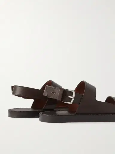 Loro Piana Leather Sandals - Men | Thumbnail 5 Loro Piana Leather Sandals - Men | Thumbnail 5