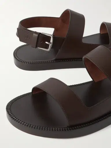 Loro Piana Leather Sandals - Men | Thumbnail 6 Loro Piana Leather Sandals - Men | Thumbnail 6
