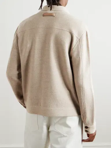 Zegna Wool, Cashmere, Linen and Silk-Blend Chore Jacket - Men | Thumbnail 3 Zegna Wool, Cashmere, Linen and Silk-Blend Chore Jacket - Men | Thumbnail 3