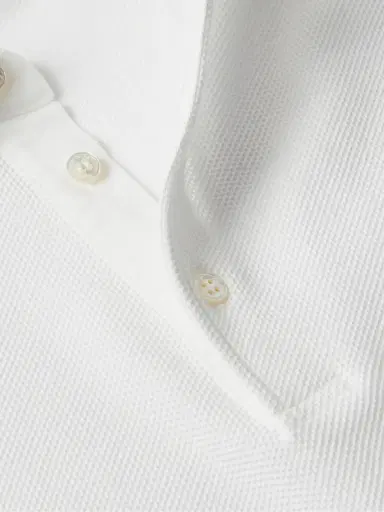 Loro Piana Cotton-Piqué Polo Shirt - Men | Thumbnail 5 Loro Piana Cotton-Piqué Polo Shirt - Men | Thumbnail 5