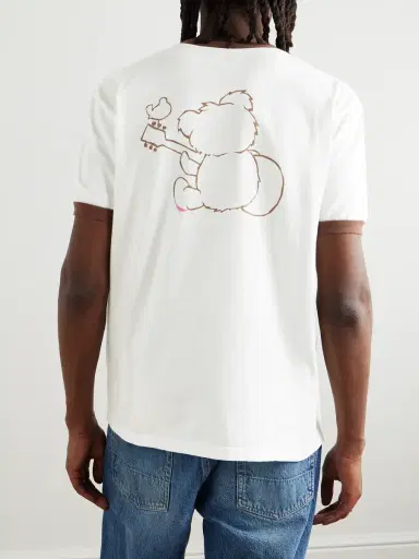 KAPITAL Printed Cotton-Jersey T-Shirt - Men | Thumbnail 4 KAPITAL Printed Cotton-Jersey T-Shirt - Men | Thumbnail 4