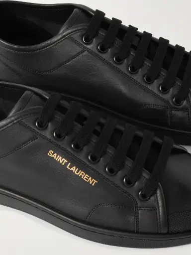 Saint Laurent Gym Low Logo-Print Leather Sneakers - Men | Thumbnail 5 Saint Laurent Gym Low Logo-Print Leather Sneakers - Men | Thumbnail 5