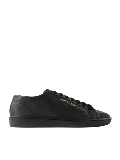 Saint Laurent Gym Low Logo-Print Leather Sneakers - Men | Thumbnail 1 Saint Laurent Gym Low Logo-Print Leather Sneakers - Men | Thumbnail 1