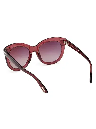 TOM FORD Women's Odette 53MM Butterfly Sunglasses - Wine | Thumbnail 4 TOM FORD Women's Odette 53MM Butterfly Sunglasses - Wine | Thumbnail 4