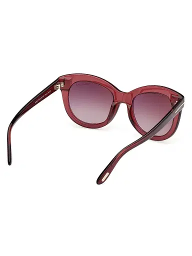 TOM FORD Women's Odette 53MM Butterfly Sunglasses - Wine | Thumbnail 6 TOM FORD Women's Odette 53MM Butterfly Sunglasses - Wine | Thumbnail 6