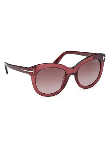 TOM FORD Women's Odette 53MM Butterfly Sunglasses - Wine | Thumbnail 8 TOM FORD Women's Odette 53MM Butterfly Sunglasses - Wine | Thumbnail 8