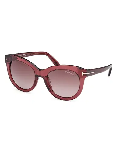 TOM FORD Women's Odette 53MM Butterfly Sunglasses - Wine | Thumbnail 1 TOM FORD Women's Odette 53MM Butterfly Sunglasses - Wine | Thumbnail 1