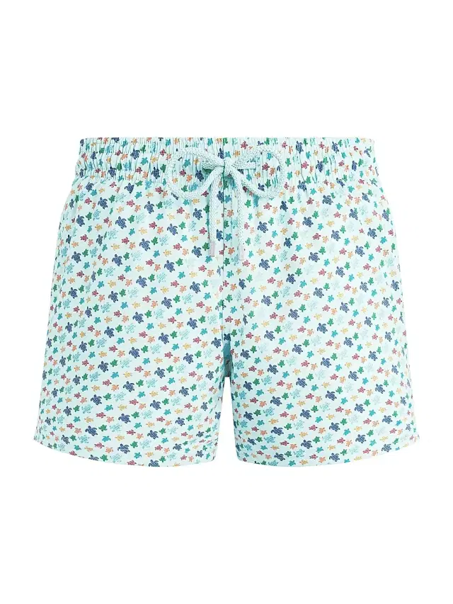 Men's Micro Ronde Des Tortues Rainbow Stretch Swim Shorts - Pacific Men's Micro Ronde Des Tortues Rainbow Stretch Swim Shorts - Pacific
