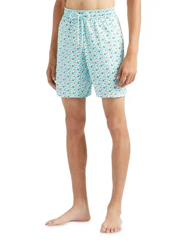 Vilebrequin Men's Micro Ronde Des Tortues Rainbow Stretch Swim Shorts - Pacific - Size XXL | Thumbnail 3 Vilebrequin Men's Micro Ronde Des Tortues Rainbow Stretch Swim Shorts - Pacific - Size XXL | Thumbnail 3