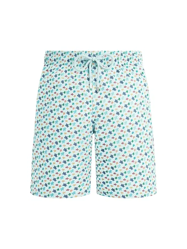Men's Micro Ronde Des Tortues Rainbow Stretch Swim Shorts - Pacific Men's Micro Ronde Des Tortues Rainbow Stretch Swim Shorts - Pacific