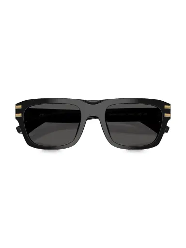 Dolce & Gabbana Men's 54MM Rectangular Sunglasses - Black | Thumbnail 5 Dolce & Gabbana Men's 54MM Rectangular Sunglasses - Black | Thumbnail 5
