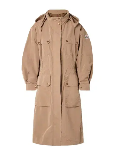 Moncler Nantes Hooded Shell Parka | Thumbnail 1 Moncler Nantes Hooded Shell Parka | Thumbnail 1