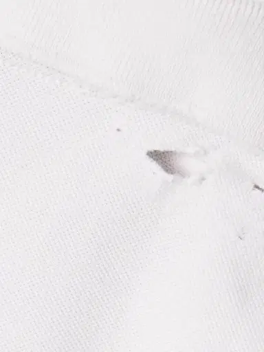 Balenciaga Distressed Embroidered Cotton-piqué Polo Shirt | Thumbnail 4 Balenciaga Distressed Embroidered Cotton-piqué Polo Shirt | Thumbnail 4