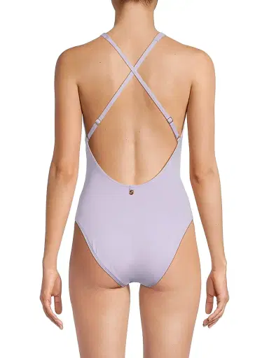 Lilly Pulitzer Women's Ester Rosette One-Piece Swimsuit - Water Hyacinth - Size 8 | Thumbnail 5 Lilly Pulitzer Women's Ester Rosette One-Piece Swimsuit - Water Hyacinth - Size 8 | Thumbnail 5