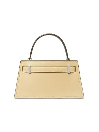 Tory Burch Women's Lee Radziwill Petite Leather Top Handle Bag - Praline | Thumbnail 7 Tory Burch Women's Lee Radziwill Petite Leather Top Handle Bag - Praline | Thumbnail 7