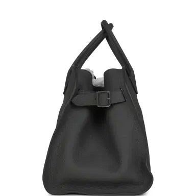The Row The Row Soft Margaux 15 Bag Timouse Grey Calfskin Silver Hardware | Thumbnail 3 The Row The Row Soft Margaux 15 Bag Timouse Grey Calfskin Silver Hardware | Thumbnail 3