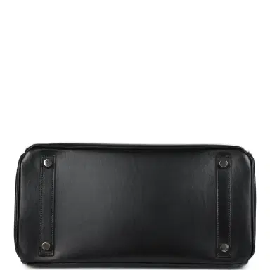 HERMÈS Vintage Hermes Birkin 30 Black Box Palladium Hardware | Thumbnail 6 HERMÈS Vintage Hermes Birkin 30 Black Box Palladium Hardware | Thumbnail 6