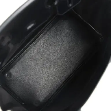 HERMÈS Vintage Hermes Birkin 30 Black Box Palladium Hardware | Thumbnail 8 HERMÈS Vintage Hermes Birkin 30 Black Box Palladium Hardware | Thumbnail 8