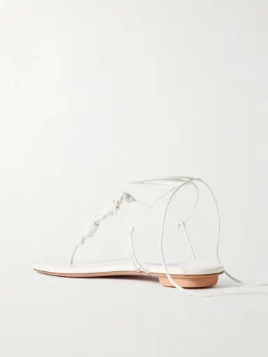 Aquazzura Oaxaca Knotted Leather Sandals | Thumbnail 3 Aquazzura Oaxaca Knotted Leather Sandals | Thumbnail 3