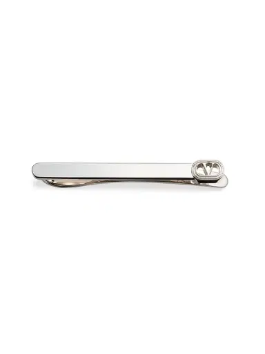 Valentino Garavani Men's VLogo Signature Metal Tie Clip | Thumbnail 1 Valentino Garavani Men's VLogo Signature Metal Tie Clip | Thumbnail 1
