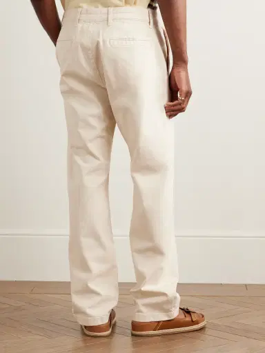 NN07 Aden 1923 Straight-Leg Organic Cotton-Blend Twill Trousers - Men | Thumbnail 4 NN07 Aden 1923 Straight-Leg Organic Cotton-Blend Twill Trousers - Men | Thumbnail 4